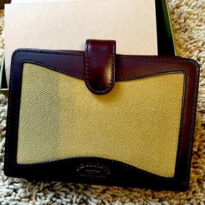 Filson new with box, wallet, phone, cash card case